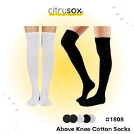 CITRUSOX Cotton Above Knee High Socks (22-25 cm fits EU36-40) #1808
