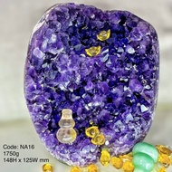 [SG In-Stock] AMETHYST STATEMENT Crystal Natural Rainbow Calcite Geode Nest Cluster Tower Heart Egg ESP Grade Fengshui