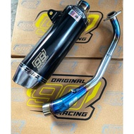 Knalpot Aerox new/Old Fullset Original 99 Racing Exhaust type M7