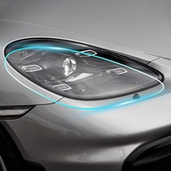 Protection Film Clear TPU Headlight for Porsche 718 Spyder (Cayman Gt4/gt4Rs) 2019-2023
