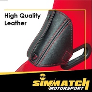 BUCKET SEAT BELT PROTECTOR LEATHER MATERIA For Semi Bucket Seat / Full Bucket Seat recaro bride spar