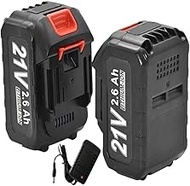 21V 2600mAh Li-ion Battery Compatible with Makita Series Electric Tools Wrench Saw Drill Grinder Scr