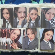 [OFFICIAL] PHOTOCARD HEARTS2HEARTS H2H CARMEN JIWOO YUHA JUUN ANA IAN YEON PHOTOBOOK Album VER