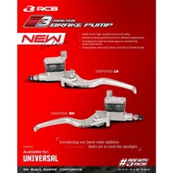 RCB MASTER PUMP E3 ( SILVER ) 14mm MASTER PAM RACINGBOY 100% ORIGINAL Y15 Y16 LC 135LC VARIO150 VARI