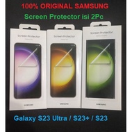 SAMSUNG Anti-scratch Screen Protector S23 Ultra S23+ S23 Plus Original 2pcs