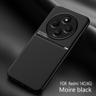 Leather Casing For Redmi 17C 14C Redmi17 C Redmi 17 14 C 4G 5G Matte Texture Silicone Phone Case Sho