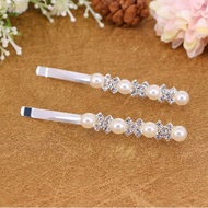 It Is Titanium ️ You Pearl Diamond Flat Hair Clip 4 (Single Item)