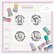 TL Practice Stamp(s) | Tamil Language | 28mm | Round