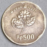 koin bunga melati 500 rupiah 1991