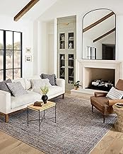 Loloi Adrian Collection ADR-04 Denim/Multi 2'-6" x 9'-6", .19" Thick Runner Rug