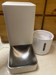 小米自動餵糧機及小佩寵物飲水機