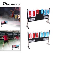 [Phenovo] Table Score, Standing, Sports Scoreboard, Score Counter, Flip Scoreboard, Scoreboard for G
