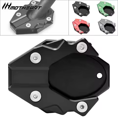 Kickstand Enlarger Plate For Ninja ZX-4R/400/ZX-4RR/125/500 Z400/Z125/Z H2/Z H2 SE Z500/SE Eliminato