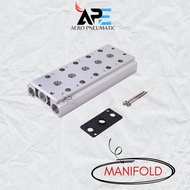 MANIFOLD BLOCK 4V-200M 7 ROWS - 10 ROWS 200M-7F / 200M-8F / 200M-9F / 200M-10F