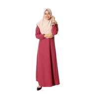 Undershirt ♢Jubah Muslimah Umrah Murah Wanita Perempuan Plain Ironless Plus Size S to 3XL ready stock☀