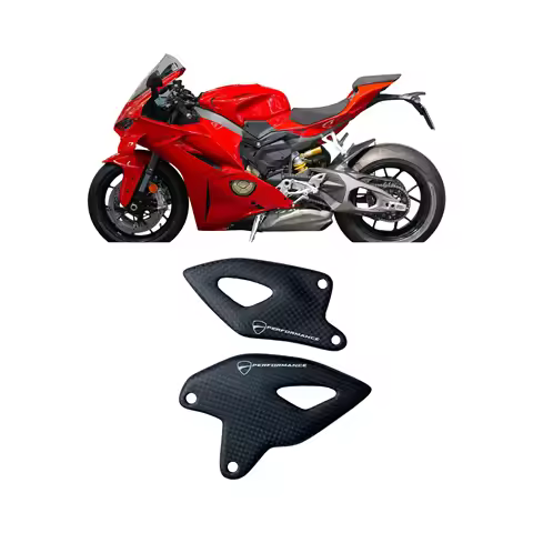 V4 S V4 S Heel Guard Protector Carbon Fiber for Ducati Panigale V4 V4S 2025+ Foot Wing Rearset Moto 