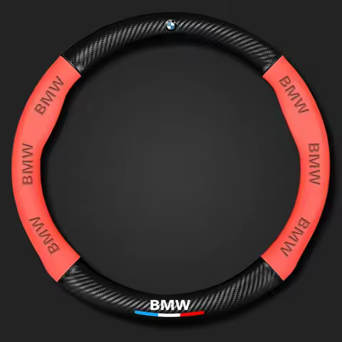 Carbon fiber Nappa leather Car Steering Wheel Cover Accessories B-BMW M X1 X3 X4 X5 X6 G20 G30 E39 E