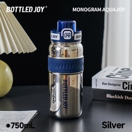 [แถมSticker+Postcard] BOTTLEDJOY กระบอกน้ำเก็บความเย็น รุ่น AQUA JOY กระบอกน้ำ ขนาด 25oz/750ml เก็บไ