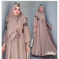 rabania syari / syari ceruty / syari ceruty terbaru gamis / syari