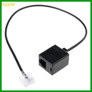 RJ45 to RJ11 Converter Cable for Landline Connection RJ45 8P8C to RJ11 6P6C Cord