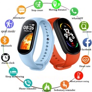 2024 New M7 Watches IP67 Men Watch Fiess Tracker Heart Rate Blood Pressure Monitor Smart Bracelet Fo