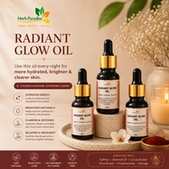 Radiant Glow Oil 20ml | Ayurvedic Face Massage Oil | Brightening Hydrating Glow Serum | Saffron Rose