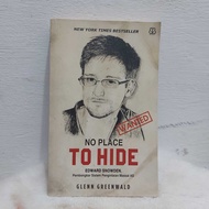 No Place To Hide Edward Snowden Book Demolition Mass Surveillance System AS - Preloved Original