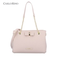 Carlo Rino Beige Mirella Shoulder Bag