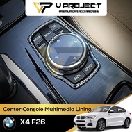 X4 F26 xDrive20i xDrive28i xDrive35 Center Console Multimedia Lining Trim Carbon 2014-2018 V Project