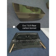 ! EVO 789 REAR CARBON BONNET