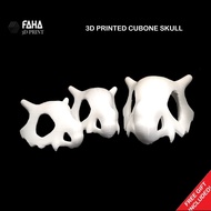 3D Printed Small Decoration Cubone Skull Pokemon Home Deco