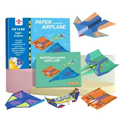 Origami Paper Handicrafts Kit - 10/36/37 Sheets Educational STEM Handmade Toys DIY Art Games for Chi