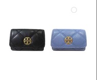 Tory Burch Willa 卡包 Willa Card Case 黑色 藍色 Black Bluewood 全新 現貨