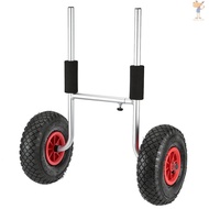 Keep 50KG Loading Capacity Detachable Kayak Trolley Energy-saving Two-wheeled Kayak Carrier Cart