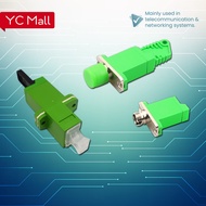 E2K/APC to SC/APC & E2K/APC to FC/APC Singlemode Fiber Optic Hybrid Joint Coupler