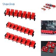 [Shamjina] Cinema Chair Model Toys 7 Connected Seats Collection Making Movie Theaters