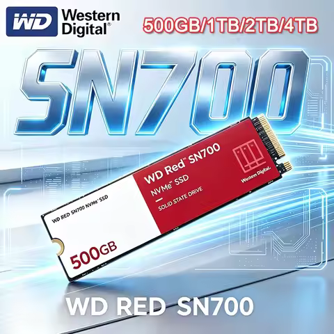Original Western Digital WD Red SN700 NVMe SSD PCIe4.0 M.2 2280 500GB 1TB 2TB Internal Solid State D