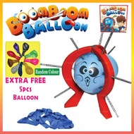 [Come with 10Pcs Balloon + EXTRA FREE 5pcs Balloon ] Boomboom Balloon Board Game 1111-27 [Random Col