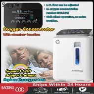 Oxygen concentrator Portable 7L With Nebulizer Regulator Oxygen Tank Medical Complete set Generator 