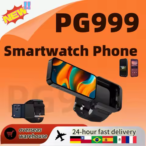 PG999 Smartwatch Phone 4G Wi-Fi GPS Touchscreen HD Camera Dual SIM Dual Standby Global Connectivity 