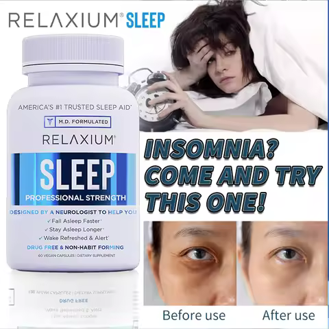 Sleep Supplement - Professional Strength, Dietary Supplement for Better Sleep - L-Tryptophan, Magnes