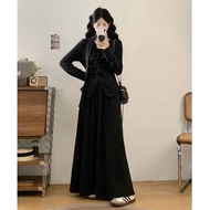 RUIHUAN | ชุดเดรสสองชิ้นพรีเมียม Malden Mohair