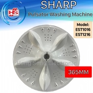 SHARP EST1016 EST1216 Pulsator Washing Machine Kipas / Piring Mesin Basuh Automatik (Square 365MM)