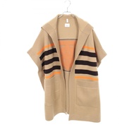 【二手】Burberry BURBERRY 披肩 TB Logo 連帽針織衫 8018233 羊毛 TB Logo 披肩 女款 二手 A