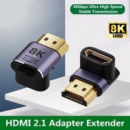 8K HDM 2.1 Cable Adapter Male to Female Cable Converter for HDTV PS4 PS5 Laptop 4K HDMI-compatible Extender Female to Female