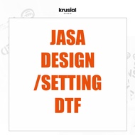 Jasa Design/LAYOUT/SETTING - DTF