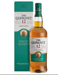 Glenlivet 12 double oak  Single Malt Scotch Whisky 700ml