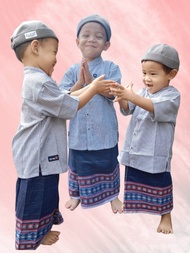 SARUNG PRAKTIS ANAK-ANAK MODEL ROK KELUARAN TERBARU DESAIN MOTIF EKLUSIF  /  SARUNG INSTAN MODEL ROK