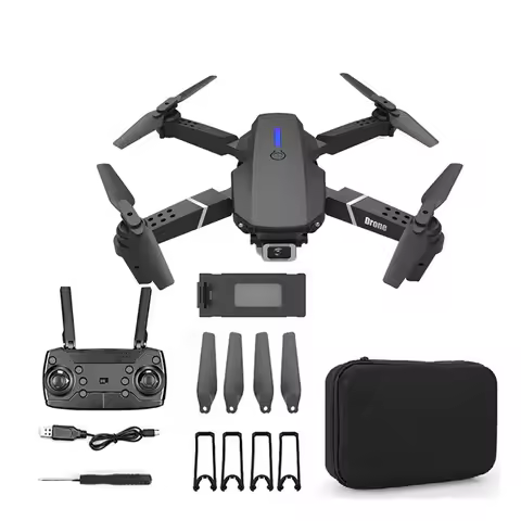 4K High-Pixel Camera WIFI Folding Drone High-Power Remote Control Aircraft Travel Aerial Photography