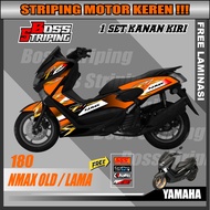 STICKER MOTOR STRIPING NMAX LAMA N-MAX LAMA KODE M180 STIKER MOTOR SETRIPING LIST VARIASI YAMAHA NMA